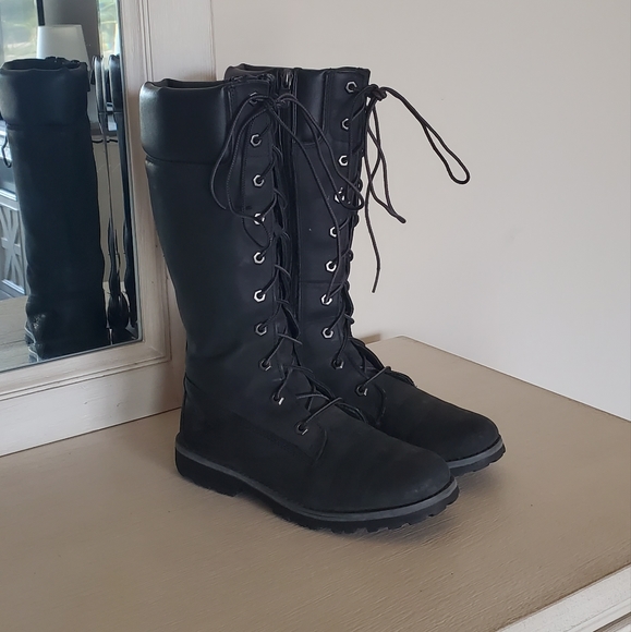 TIMBERLAND Tall Black Boots - Picture 14 of 14